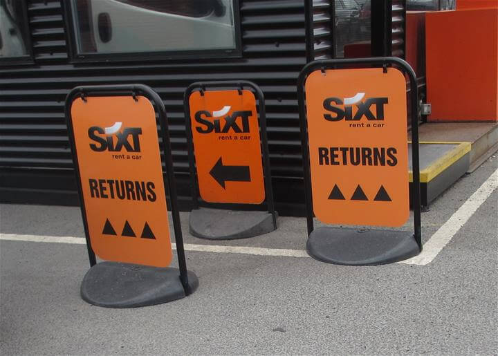 Sixt signage